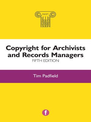 cover image of Copyright for Archivists and Records Managers